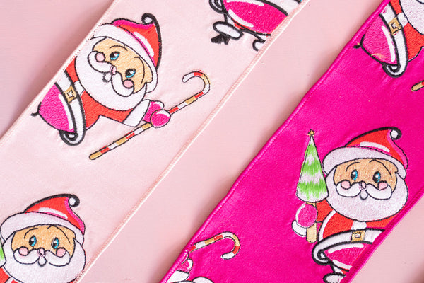 Baby Papa Noel Ribbon - Glitterville Studios, LLC