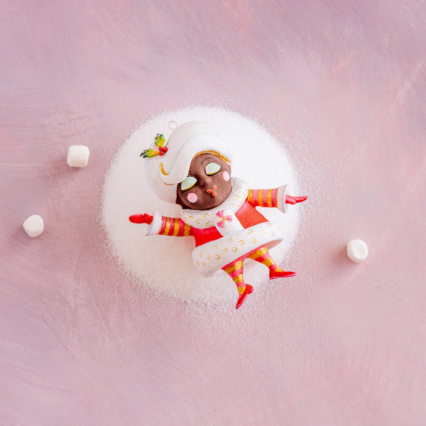Mini Madame Noel Ornament - Glitterville Studios, LLC