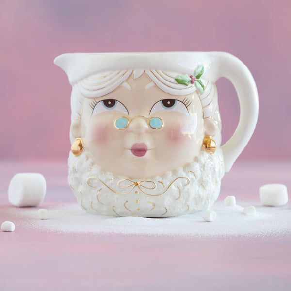 Mrs. Papa Noel Pitcher - Glitterville Studios, LLC