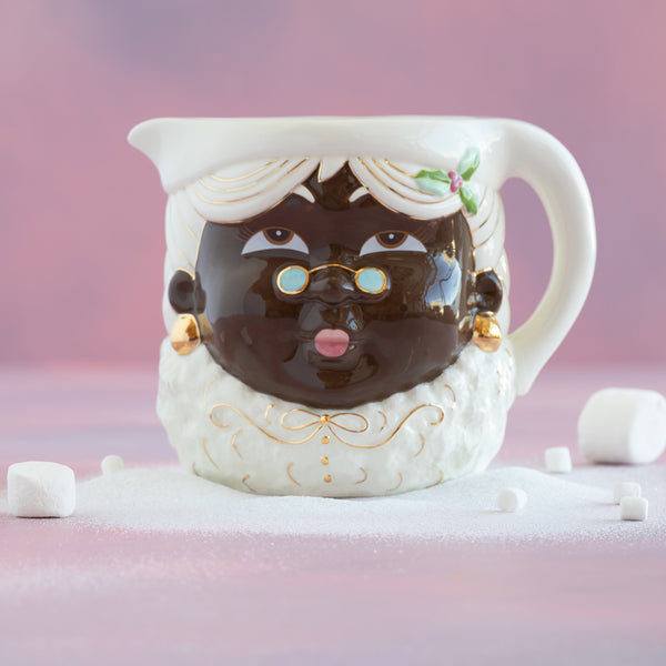 Mrs. Papa Noel Pitcher - Glitterville Studios, LLC