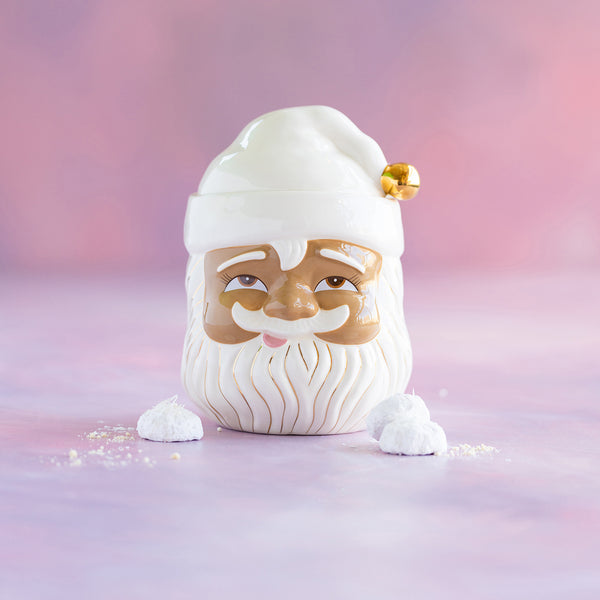 Papa Noel Cookie Jar - Glitterville Studios, LLC
