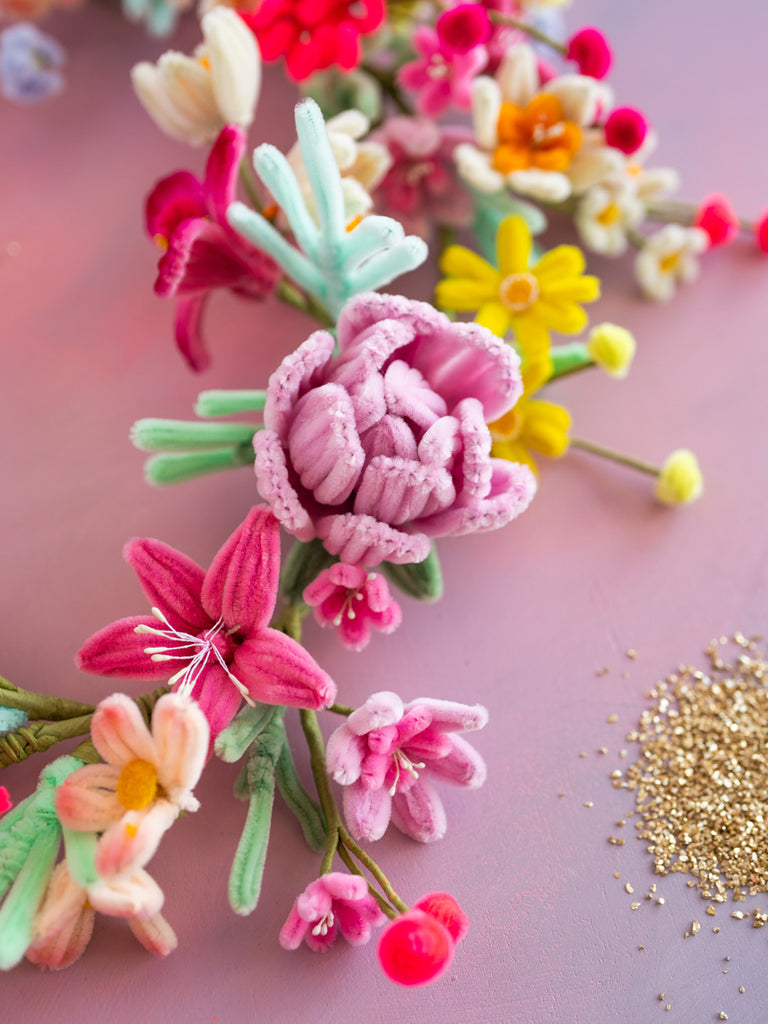 Milliner's Meadow Flower Garland