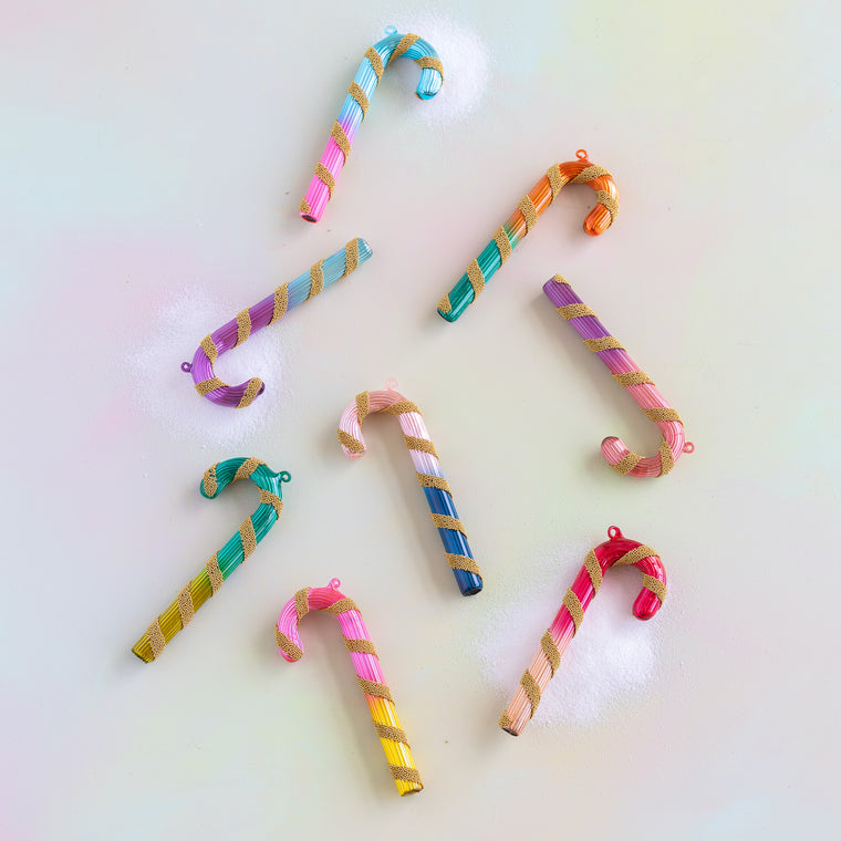 Ombré Candy Cane Ornament