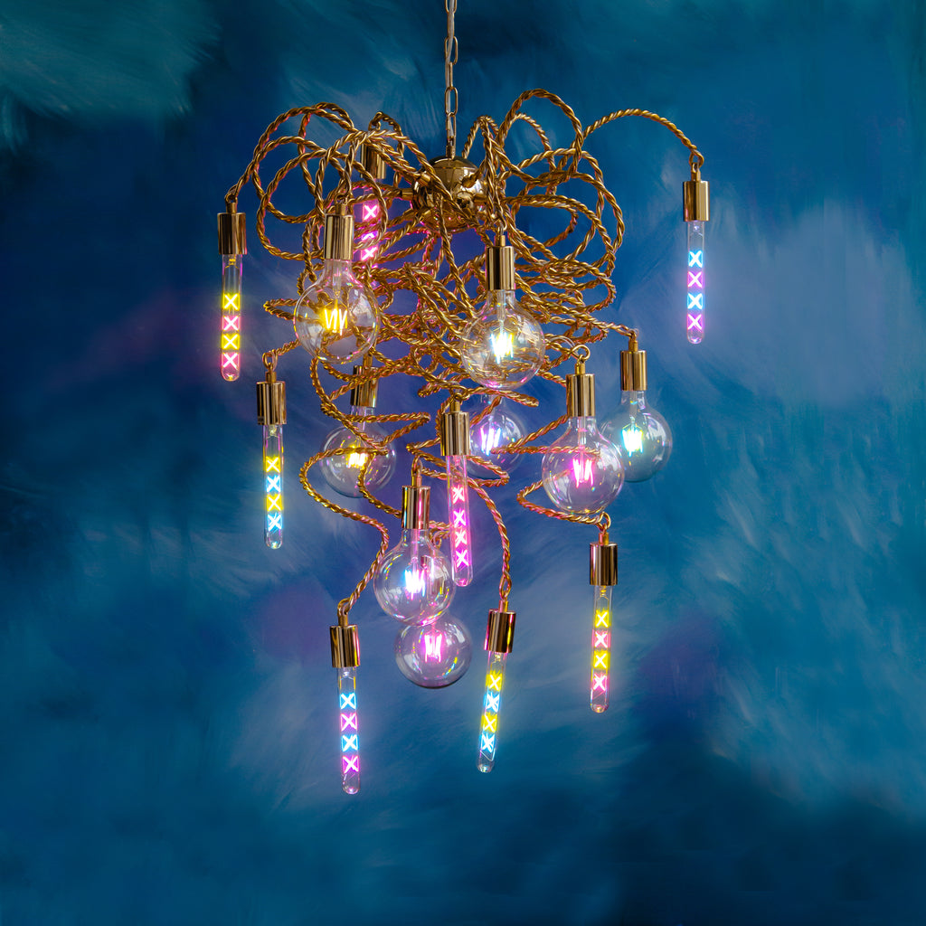 Curly Chandelier