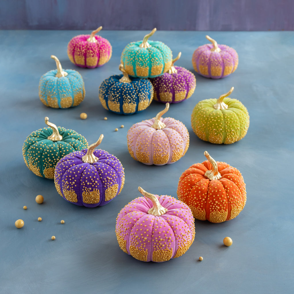 Luster Lux Velvet Pumpkin