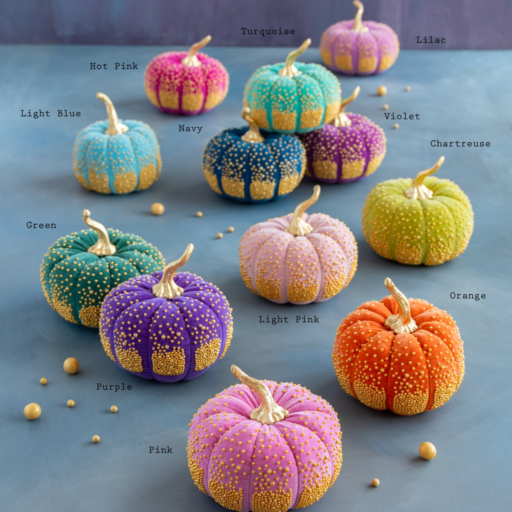 Luster Lux Velvet Pumpkin
