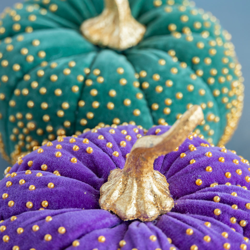 Luster Lux Velvet Pumpkin