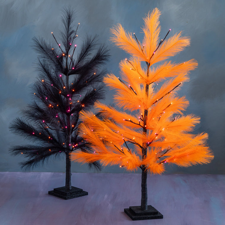 Fluffy Halloween Tree, Small