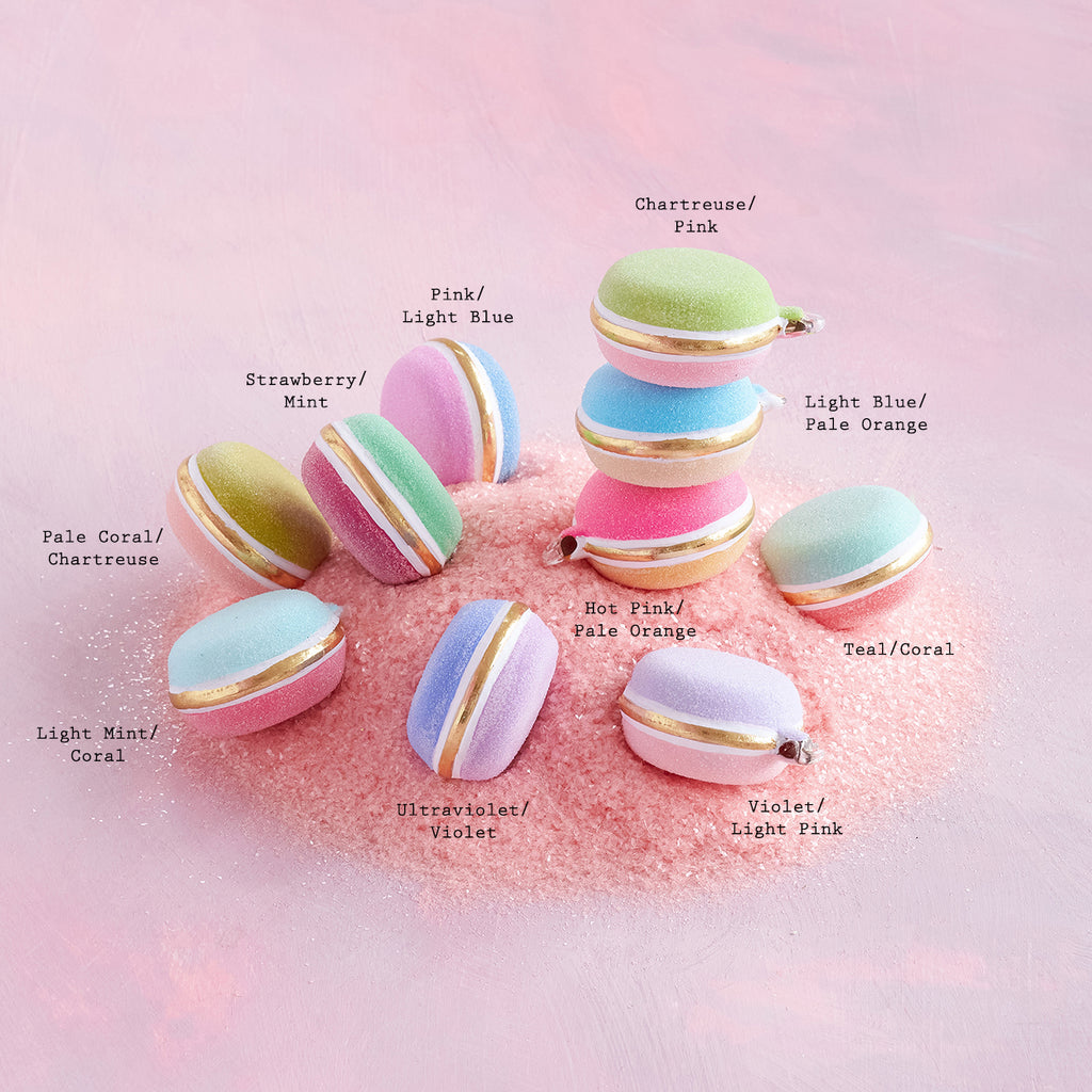 Half & Half Rainbow Macarons