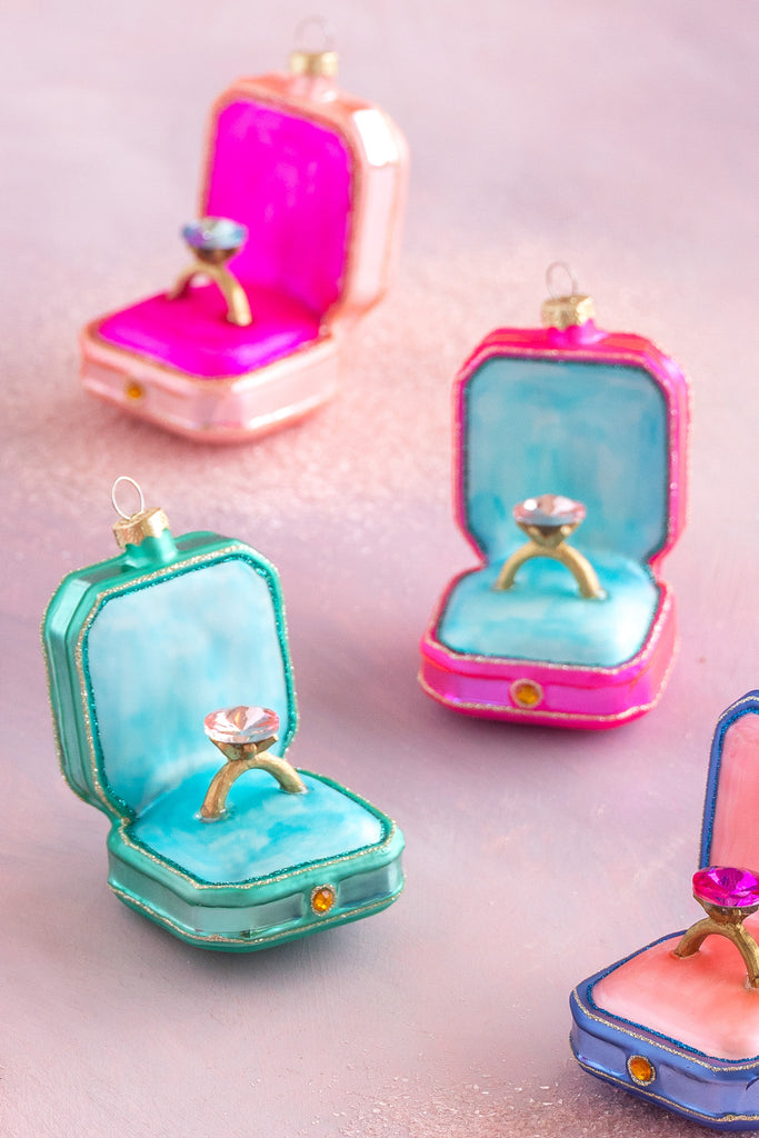 Shine & Be Mine Diamond Ring Ornament