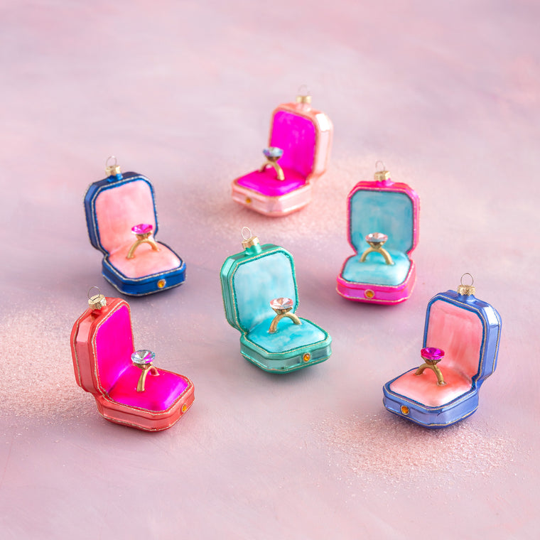 Shine & Be Mine Diamond Ring Ornament