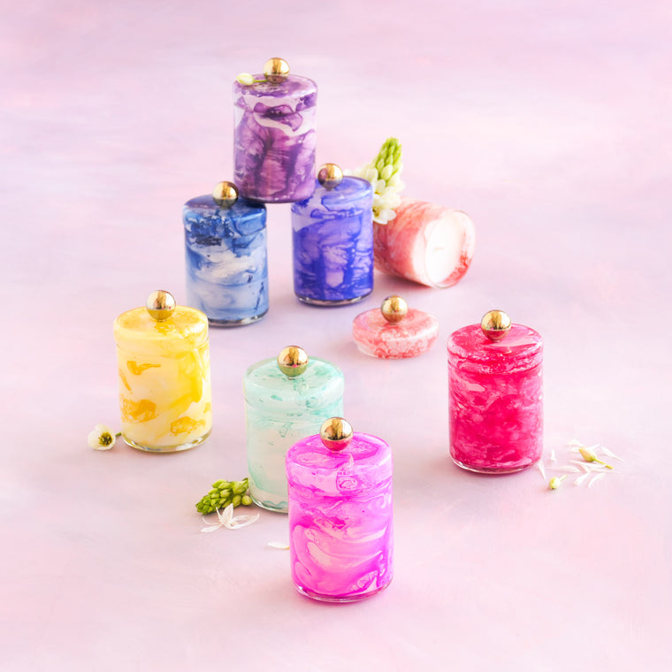 Candle Couturier, Marble Matinee Demi BALLerina Scented Candle