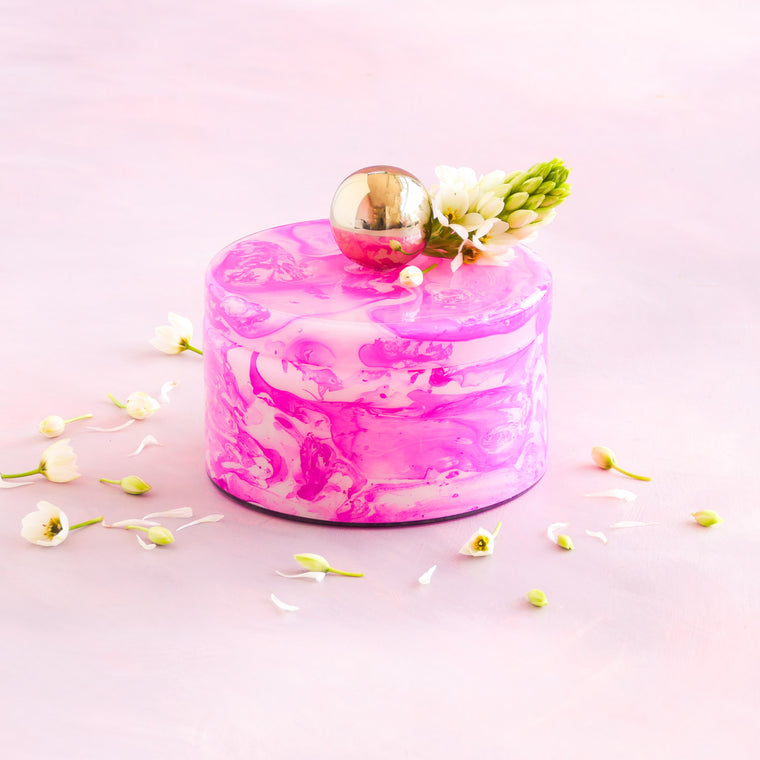 Candle Couturier, Marble Matinee Suprima BALLerina Candle