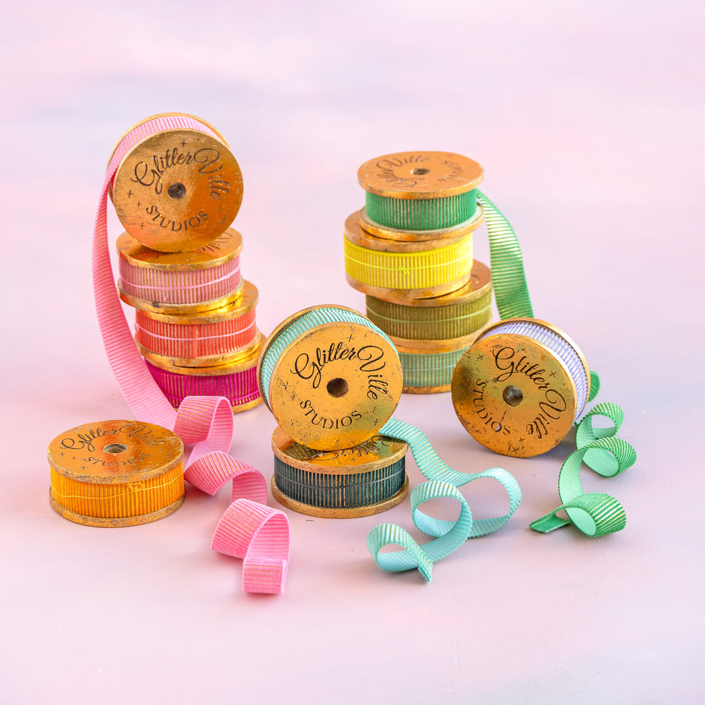 Frayed Velevet Spooled Ribbon, 2"