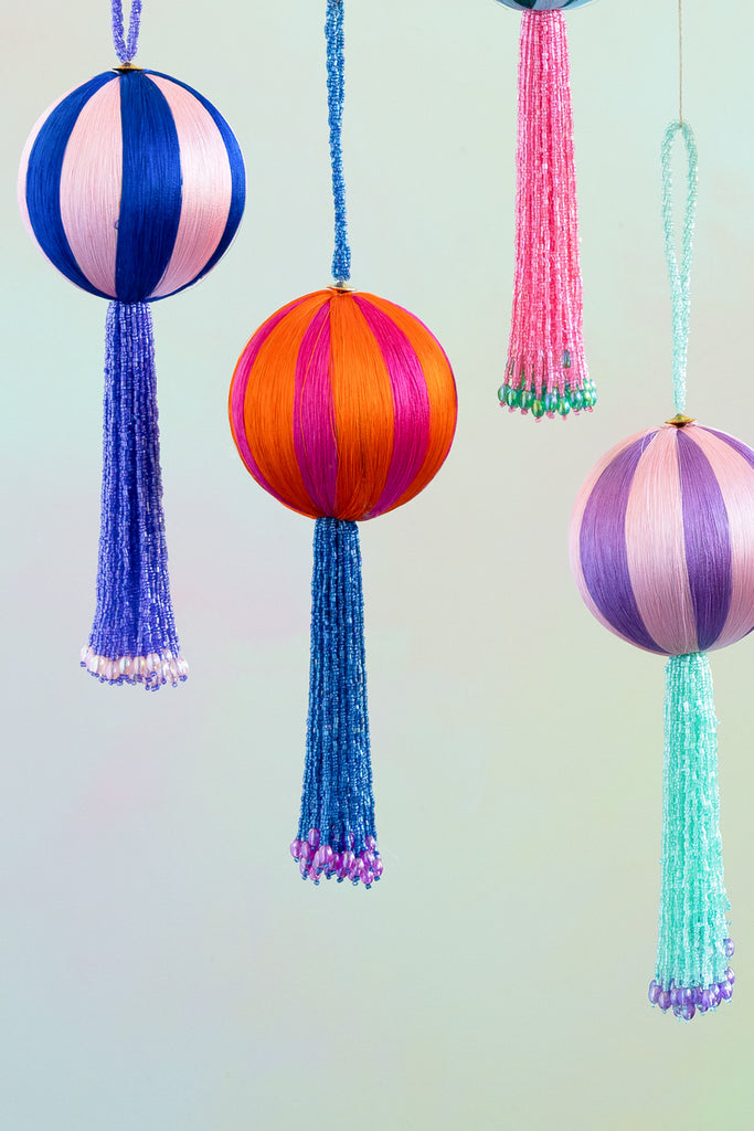 Twirl & Twinkle Tail Ball Ornament