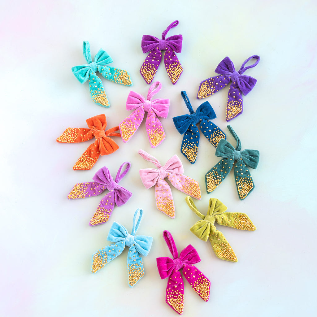 Lustre Luxe Velvet Bow