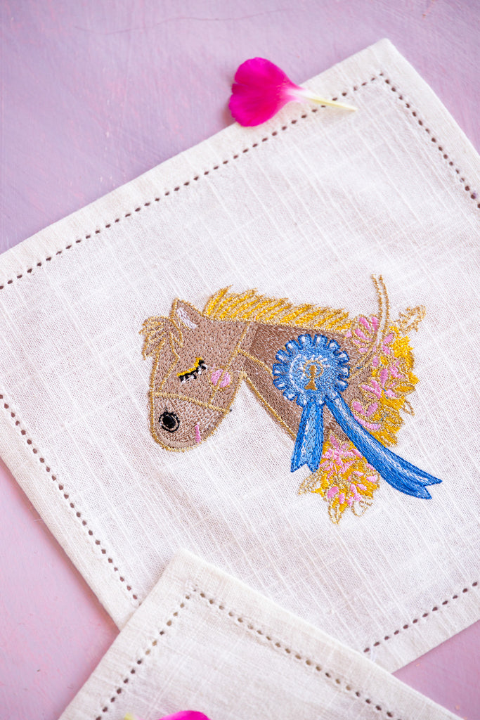 Gallop's Winning Cocktail Napkin
