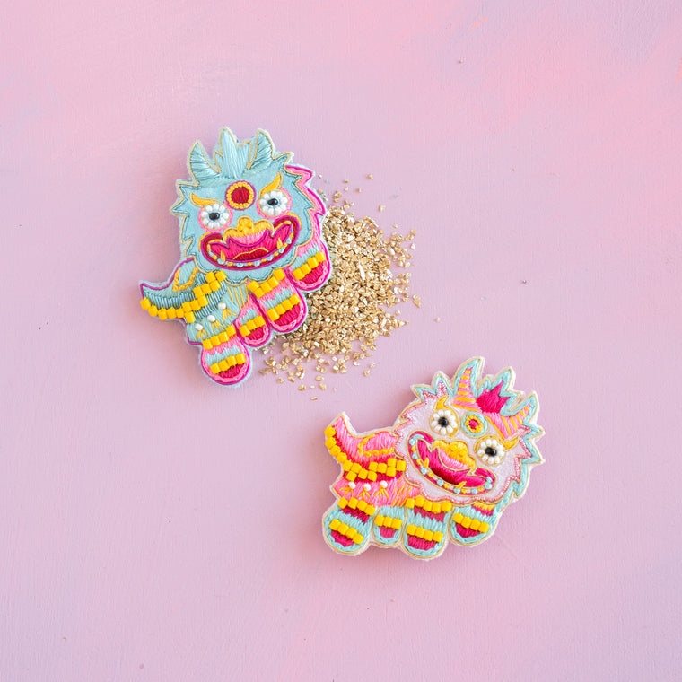 PreOrder - Loopsy the Dragon Brooch