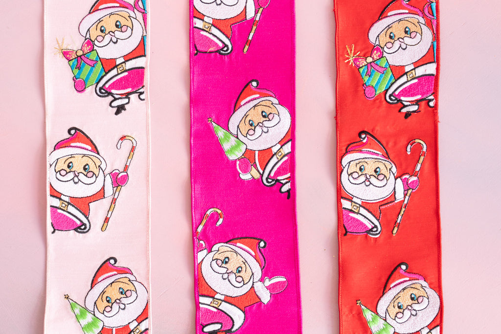 Baby Papa Noel Ribbon