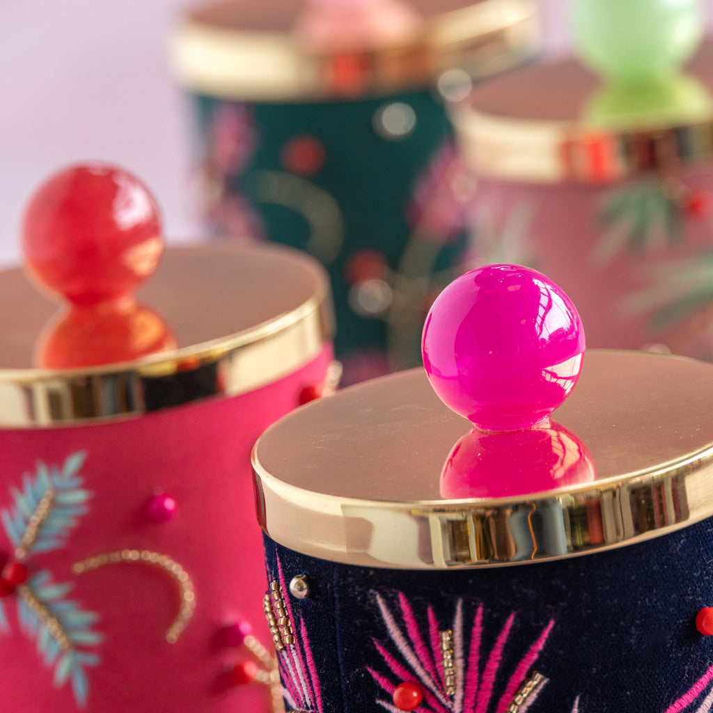 BALLerina Candle Couturier, Embroidered Botanicals