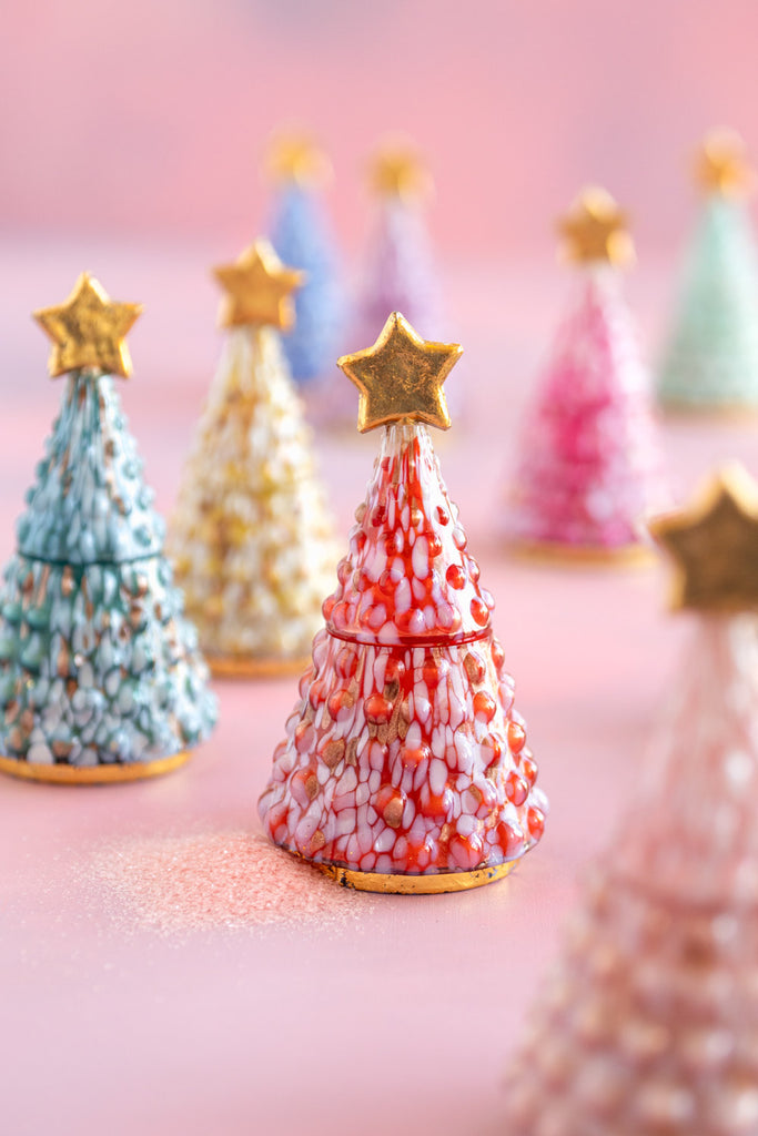Candle Couturier Sparkle Star Lidded Tree Candle