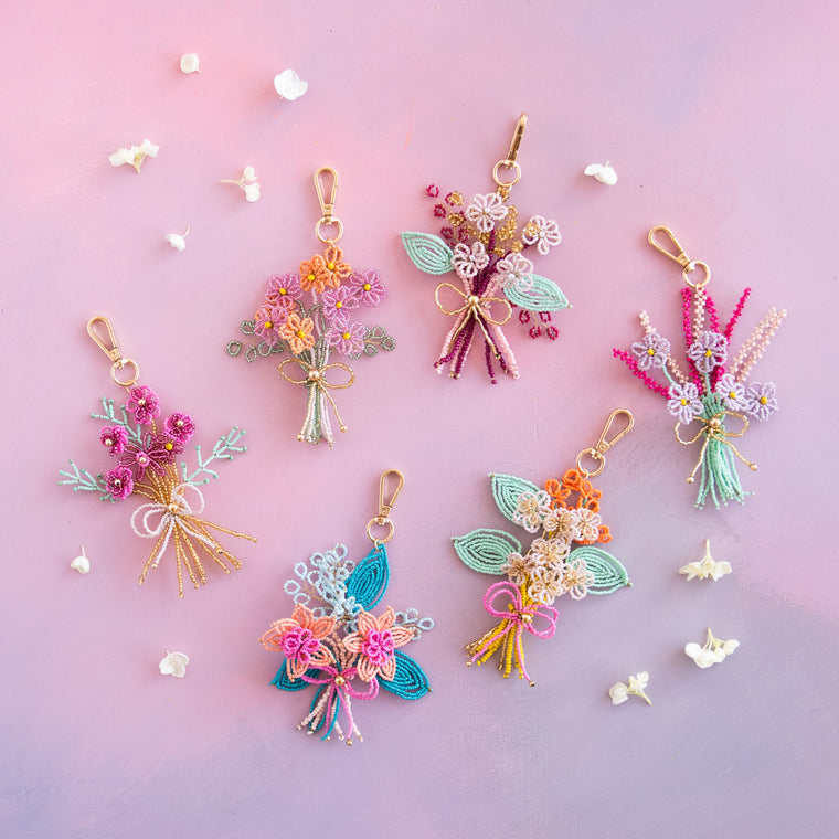 Petal Party Bag Charm