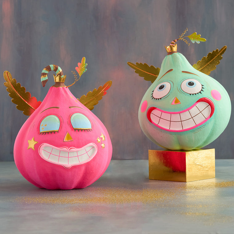 Squashy & Squinkie Pumpkin Pixie Displays