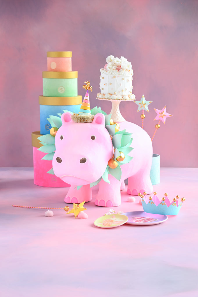 Pongo the Pink Hippo Display