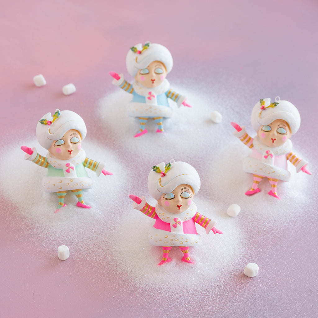 Rainbow Mini Madame Noel Ornament
