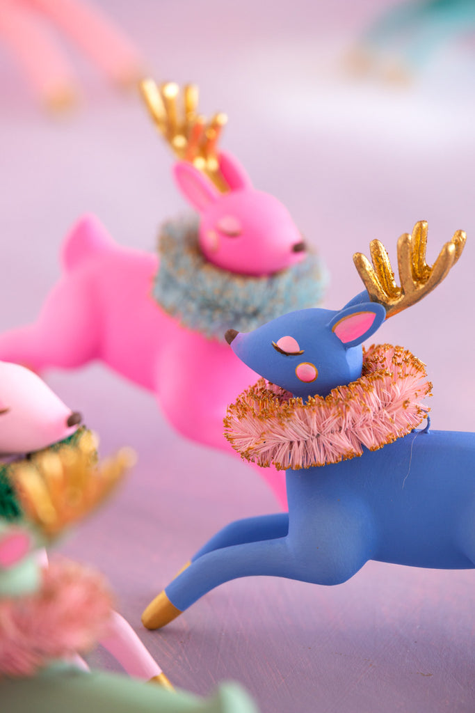 Rainbow Papa's Reindeer Ornament