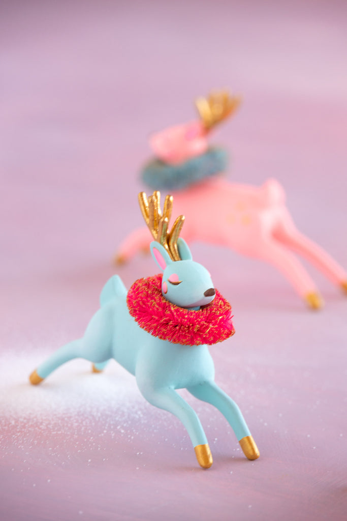 Rainbow Papa's Reindeer Ornament
