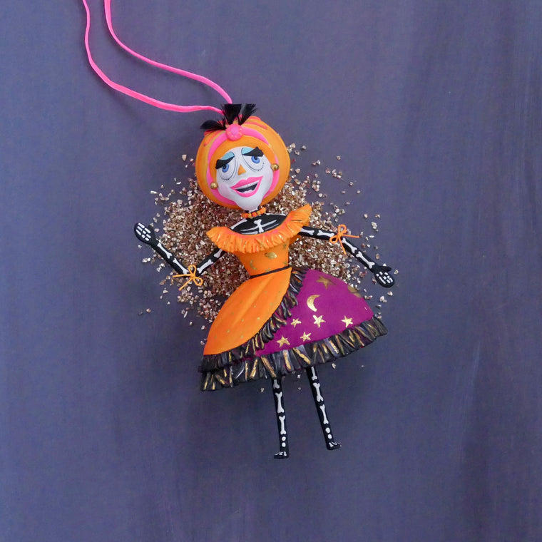 Nelly Skelly Fortune Telly Ornament
