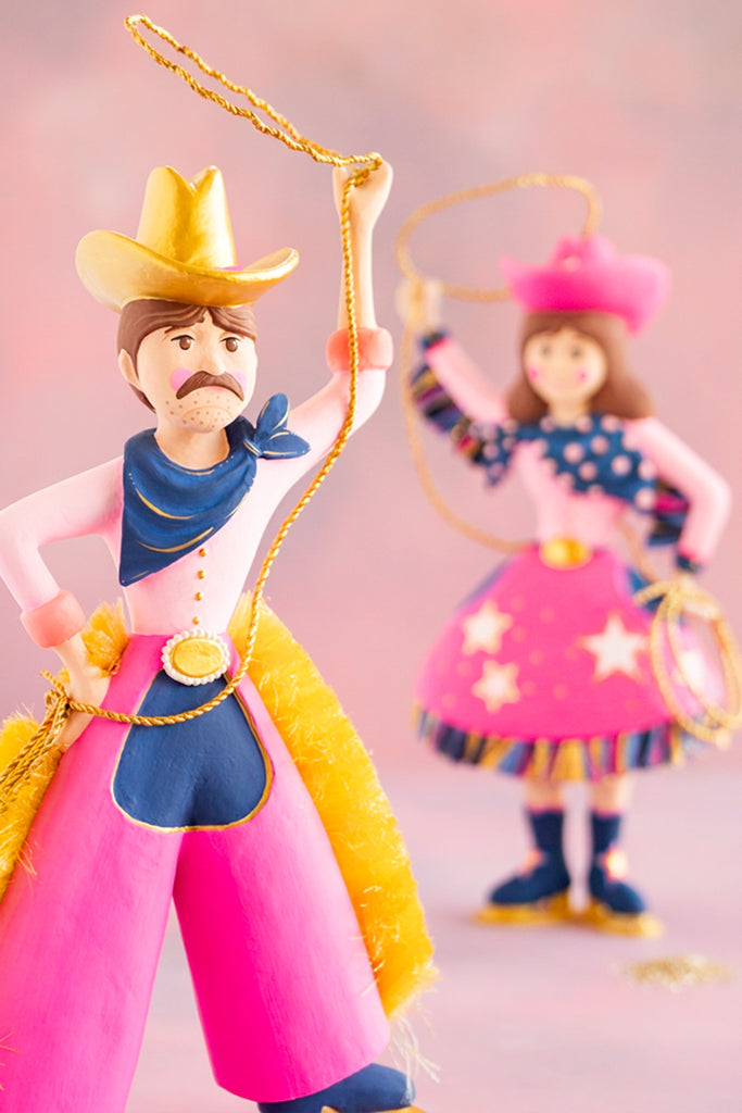 Pinky Pete the Cowboy Display