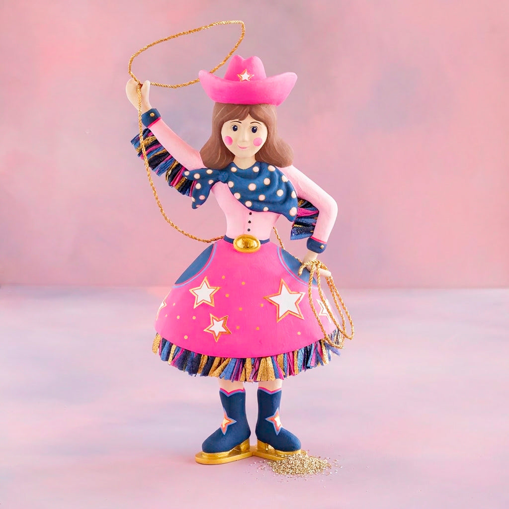 Pinky Poppy the Cowgirl Display
