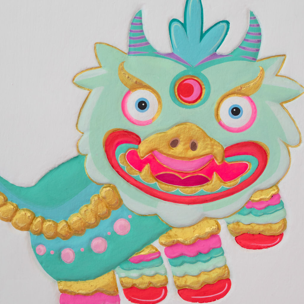 PreOrder - Loopsy the Dragon Mahjong Tile