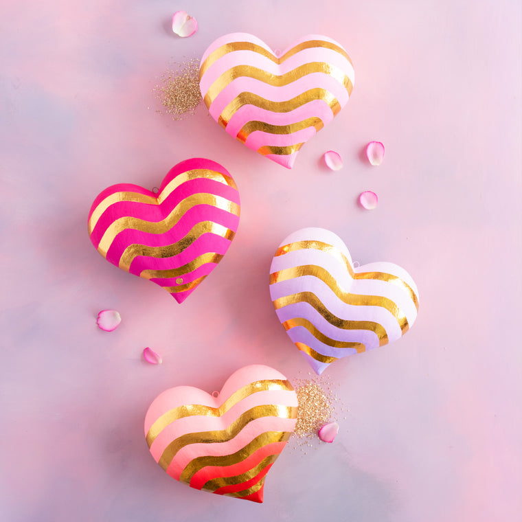 Stripe Heart Display
