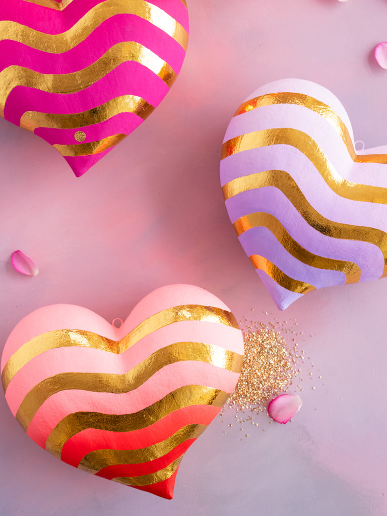 Stripe Heart Display