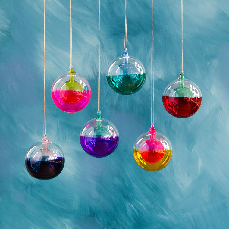 Ball in a Ball Ornament