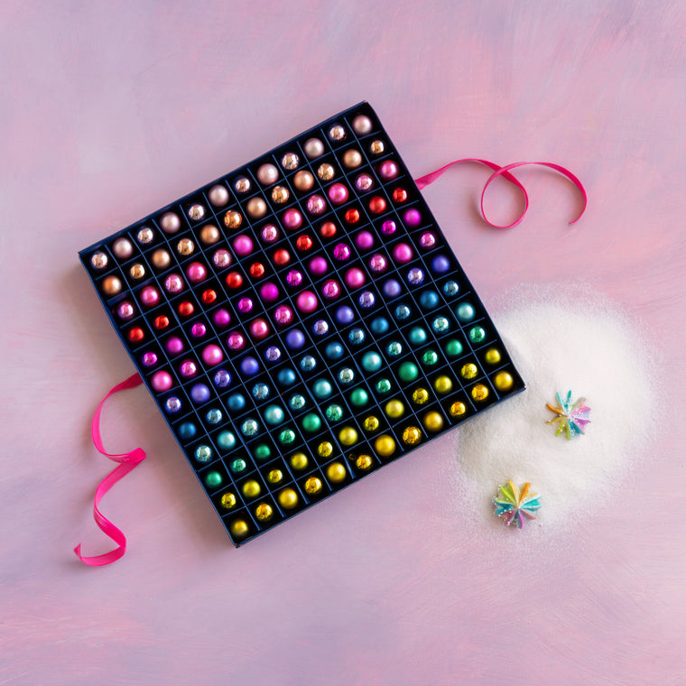 Mini Rainbow Ornaments, Boxed Set