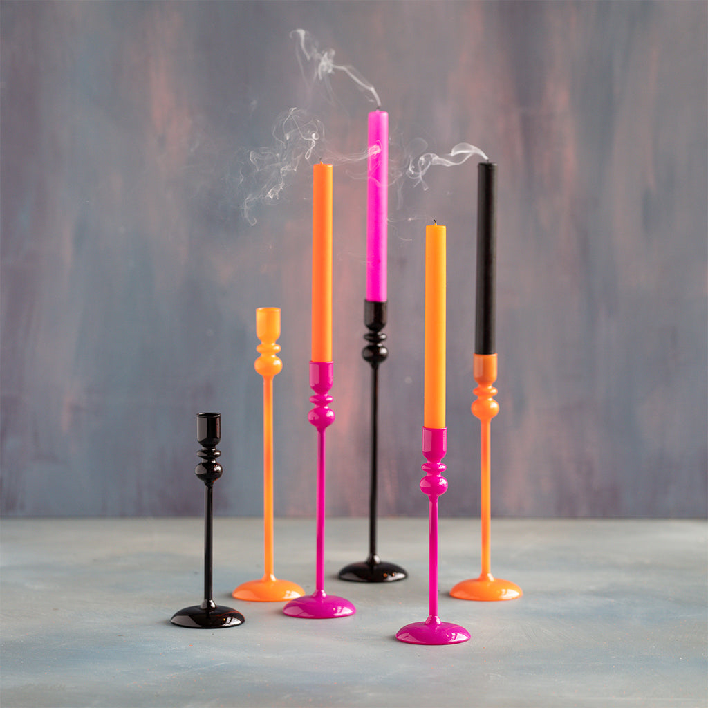 Trick or Sweet Taper Candle Holder