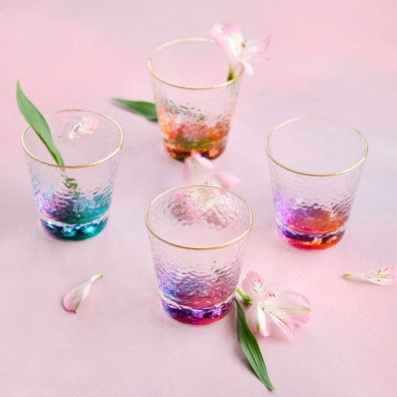 Colorful Cocktails, Set of 4