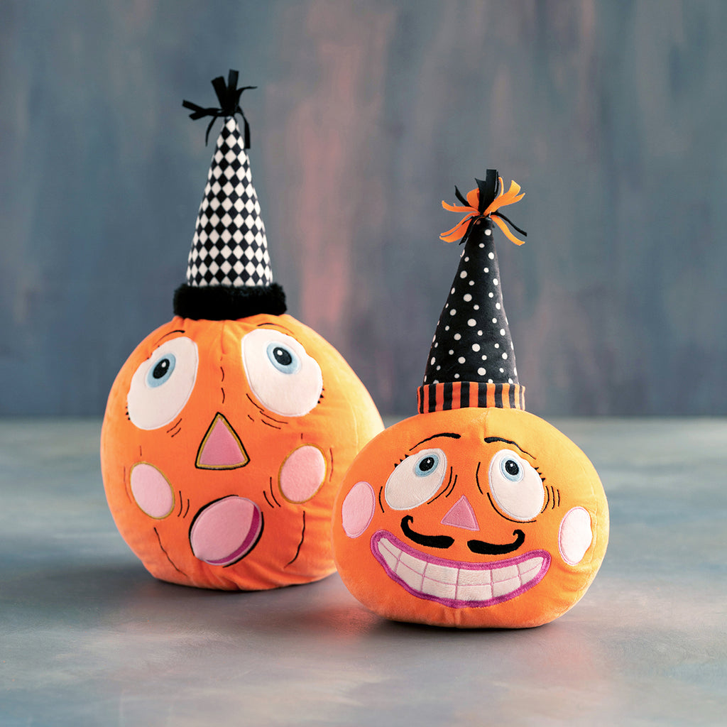 Mustachio & Surprise Pumpkin Plush