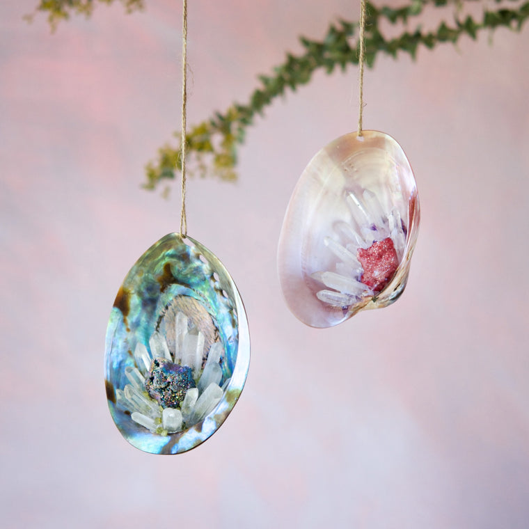 Crystal Shell Ornament