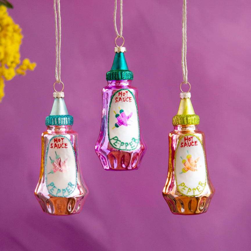 Hot Sauce Ornament