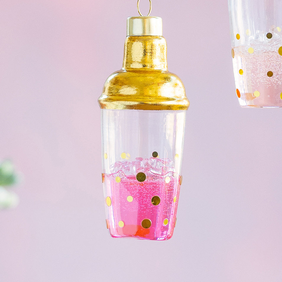 Cocktail Shaker Ornament