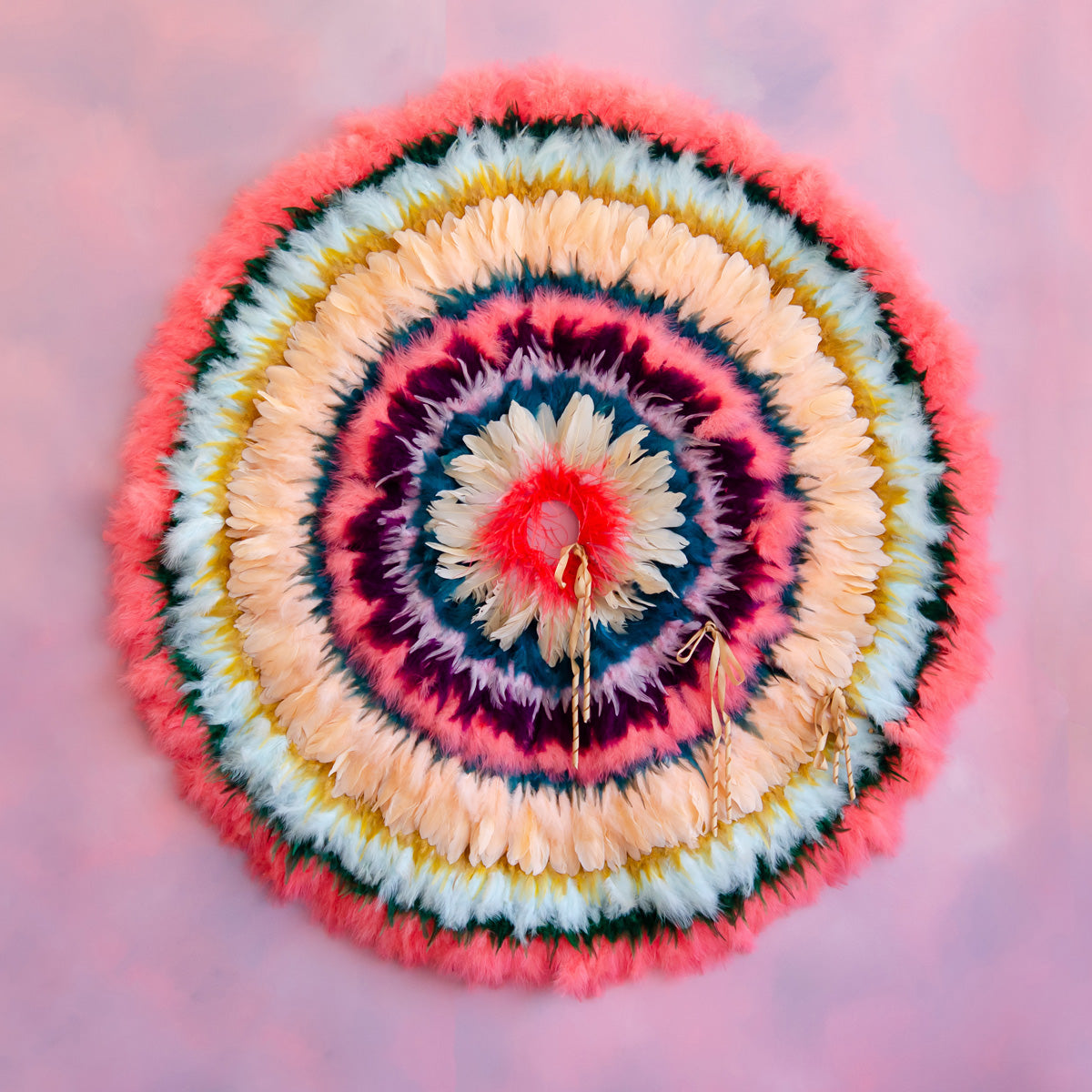 Plenty of Plumes Feather Tree Skirt - Glitterville Studios