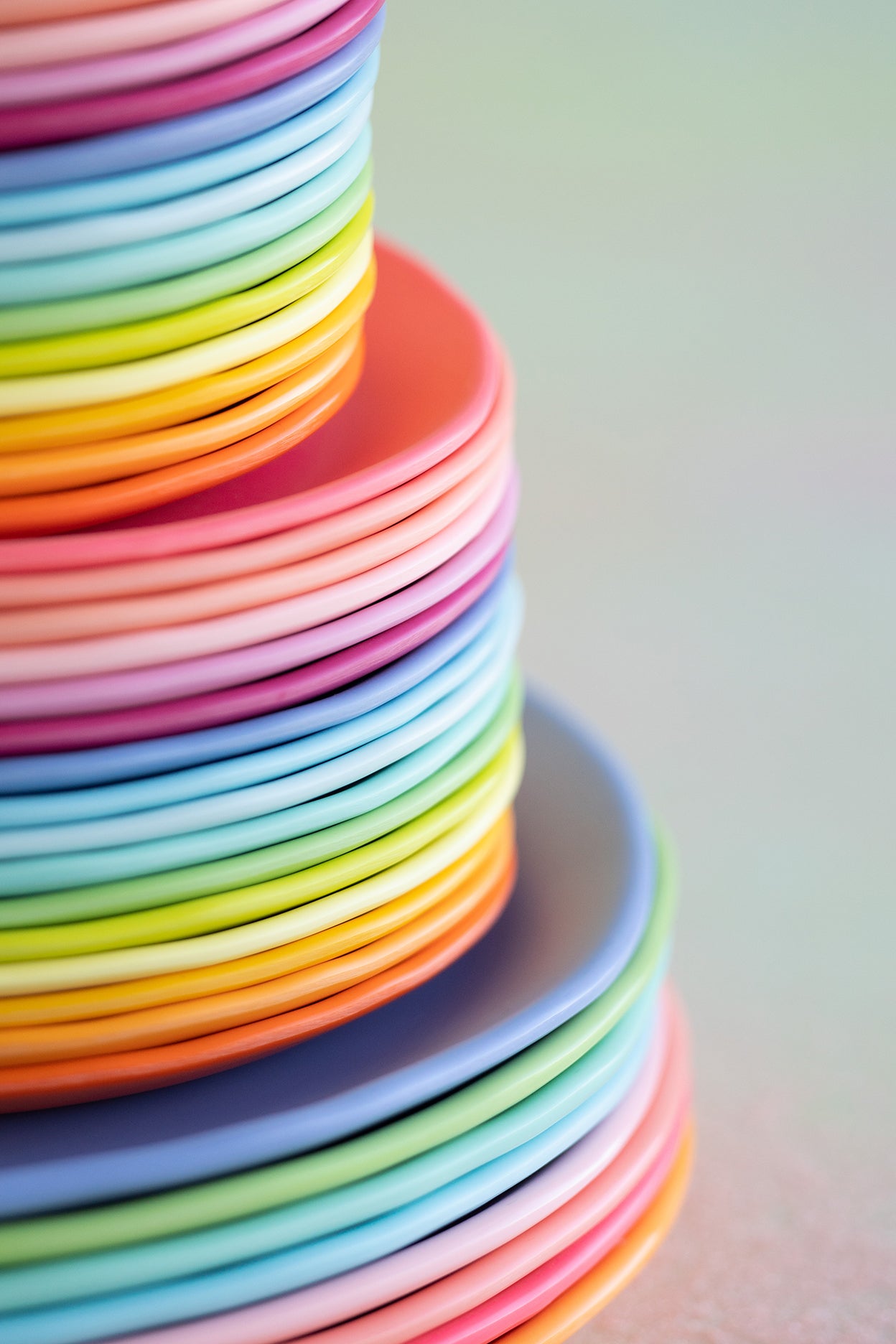 Rainbow Dessert Bowl - Glitterville Studios