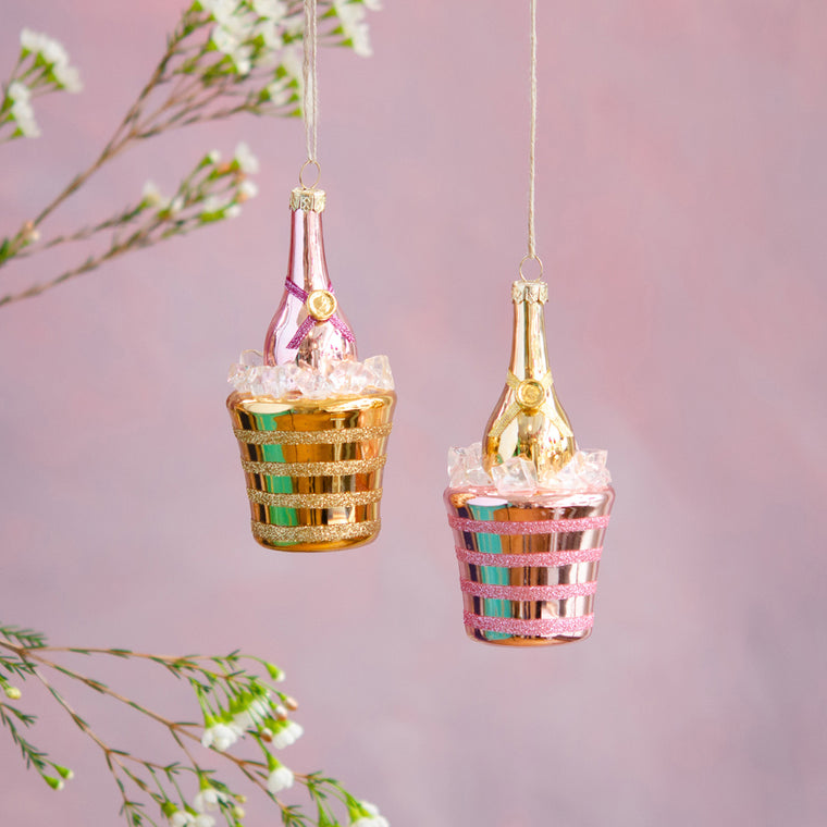 Buckets of Bubbly Ornament