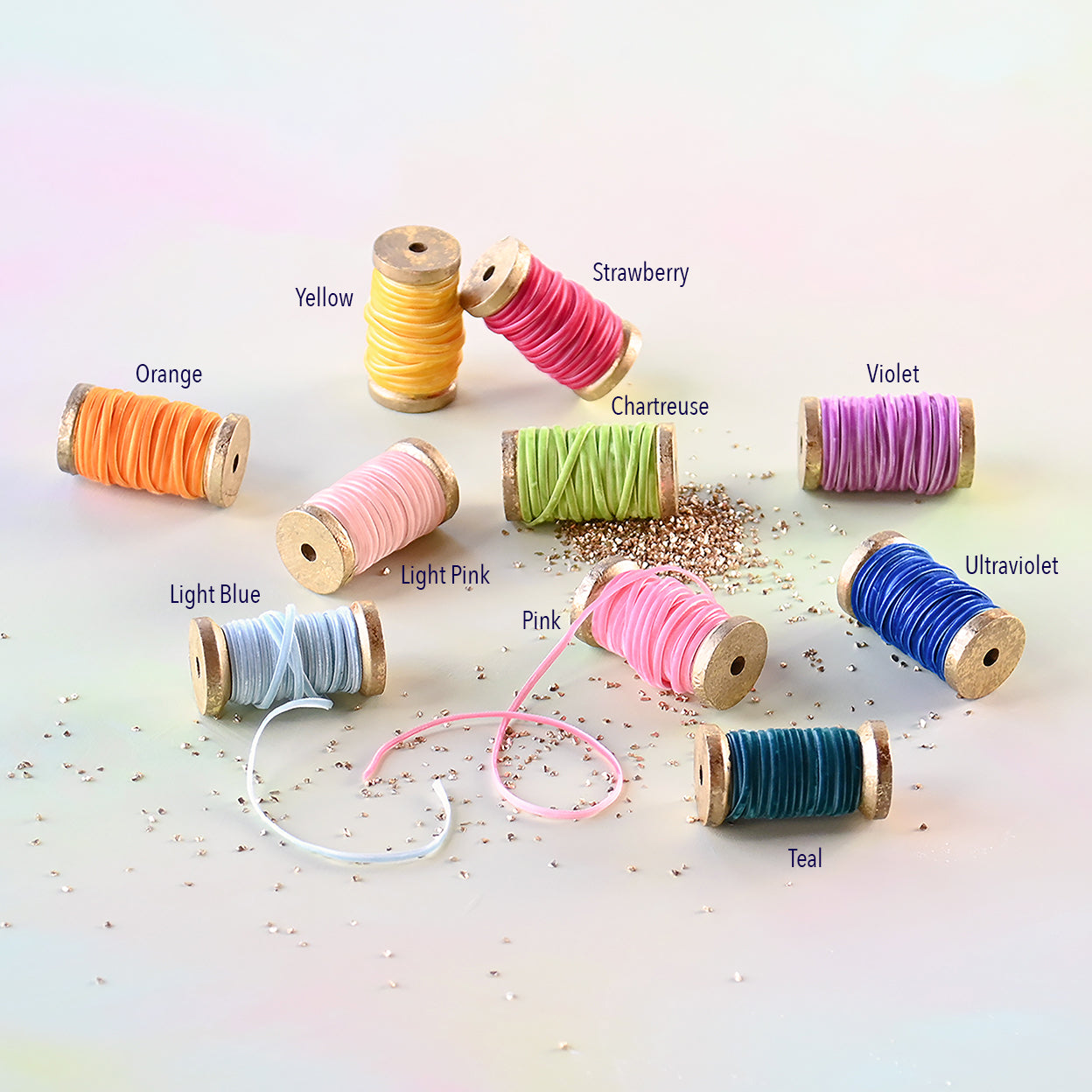 Velvet Ribbon Spool - Glitterville Studios