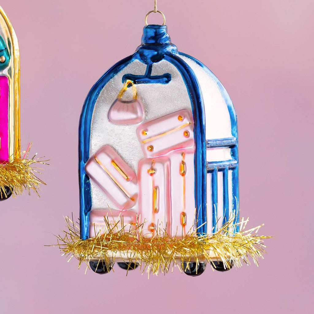 Luggage Cart Ornament